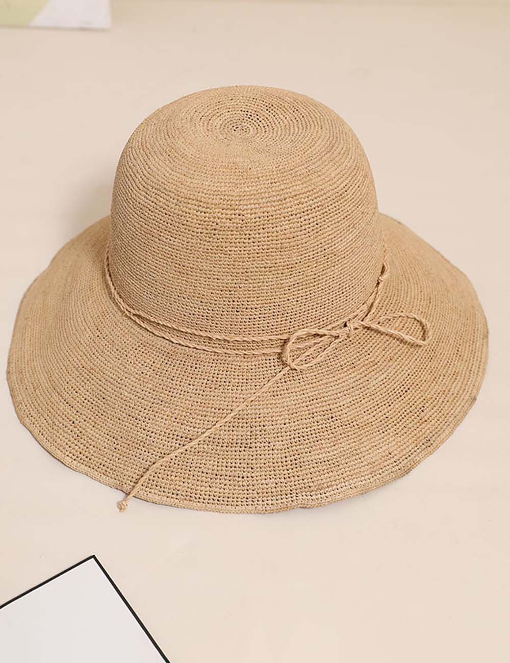 Casual Solid Color Handwoven Fisherman Hat DP25E413