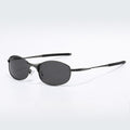 Polarized Metal Oval Sunglasses - DippedShop Wholesale - #4659