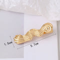 Cute Creative Gold Shell Duckbill Hair Clip MK2MBEP6W6HCP377