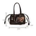 Vintage Pleated Crossbody Bag - DippedShop Wholesale - #8227