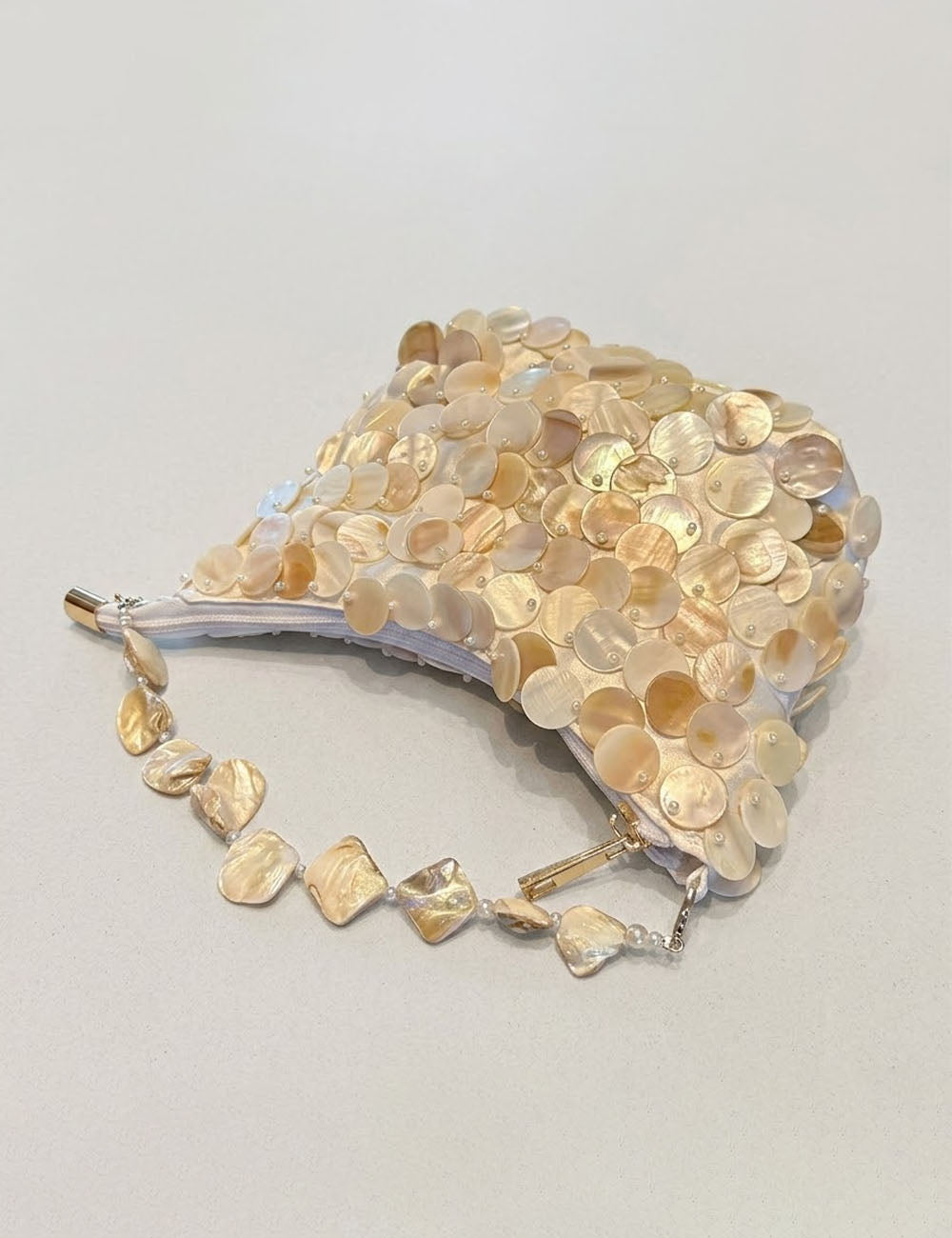 Handmade Pearl Shell Handbag - DippedShop Wholesale - #7699