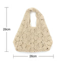 Hand-Woven Hollow Handbag - DippedShop Wholesale - #8643