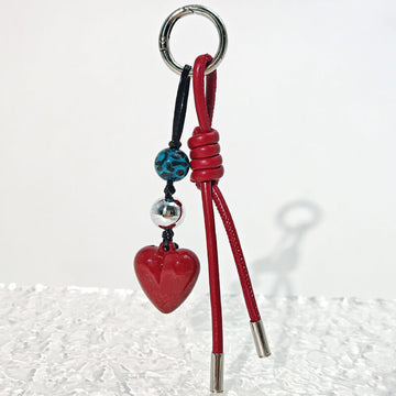 Simple Braided Heart Keychain Bag Charms DP25C761