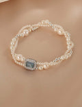 Double-Layer Pearl Bracelet - DippedShop Wholesale - #1251