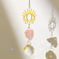 Natural Stone Crystal Ball Pendant - DippedShop Wholesale - #2275