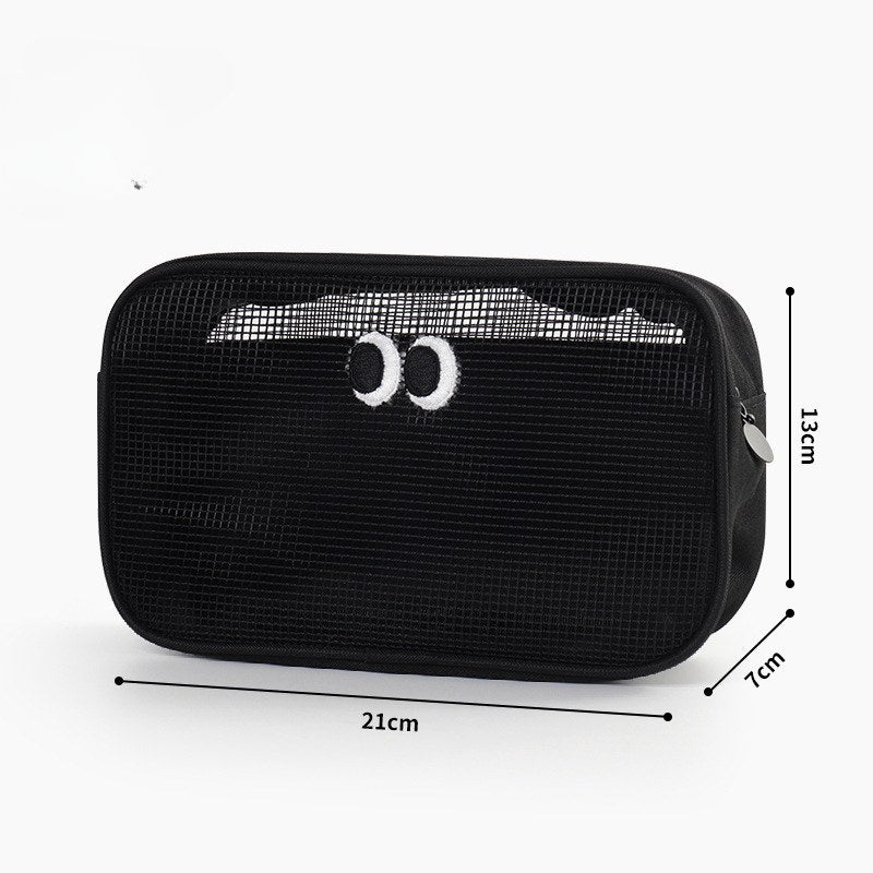 Cute Eyes Portable Mesh Cosmetic Bags MK2BLW6W10BOB665