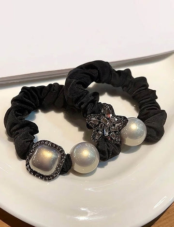 Pearl Star Hair Tie - DippedShop Wholesale - #8931