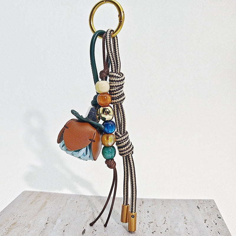 Flower Tassel Beaded Charm - DippedShop Wholesale - #0803