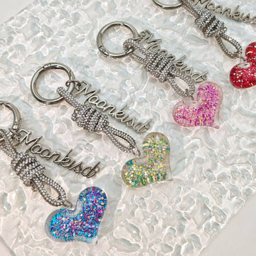 Cute Love Braided Keychain Bag Charm DP25C773