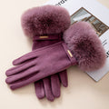 Winter Faux Fur Gloves - DippedShop Wholesale - #0627
