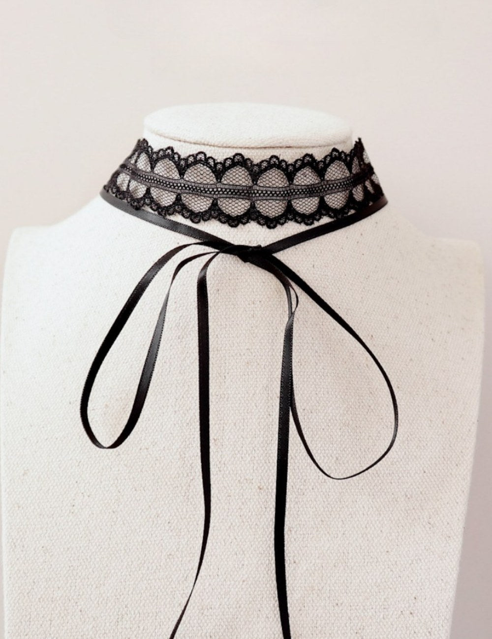 Sweet Lace Bow Layered Chokers DP25B886