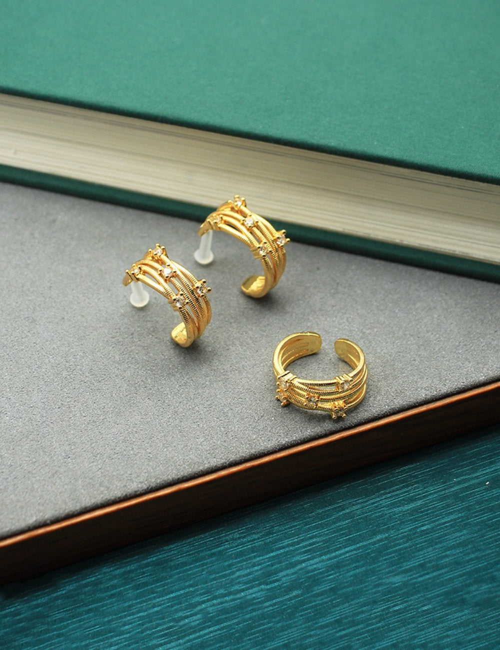 Stylish Gold Plated Multi-Laye - DippedShop Wholesale - #5203