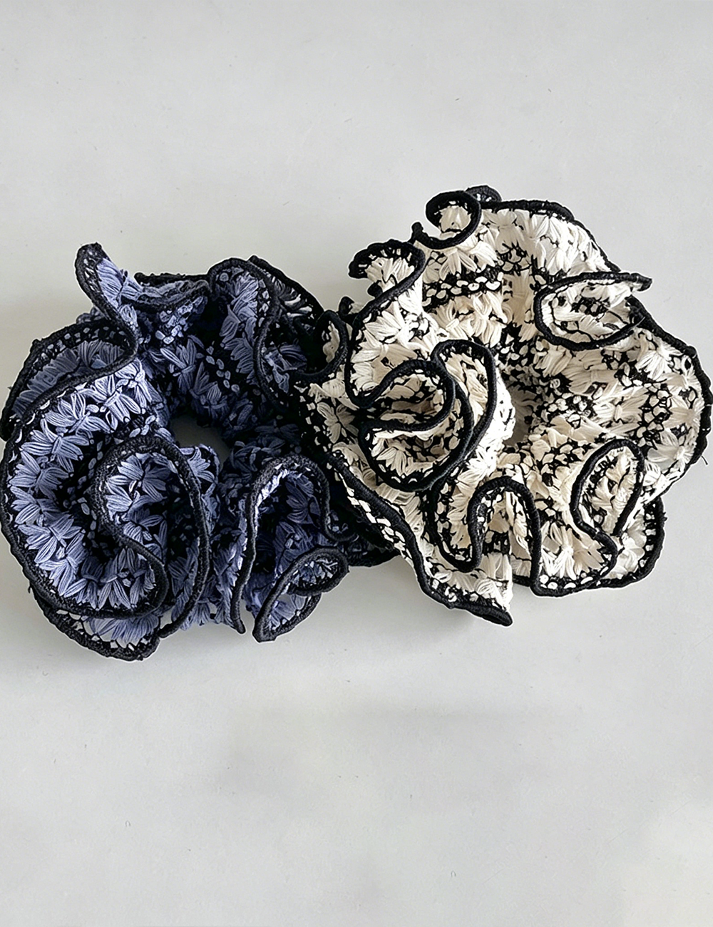 Vintage Crochet Hollow-out Waist-shaped  Scrunchies MK2BW6W6HSR45