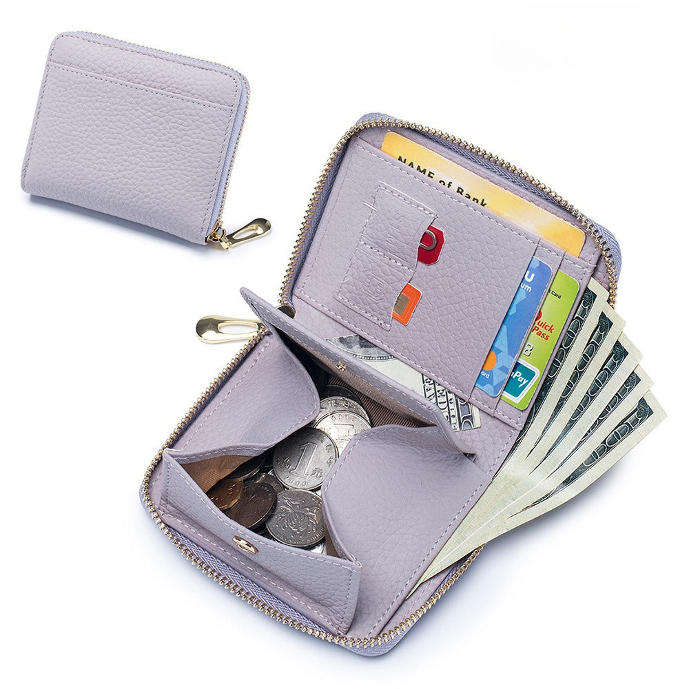 Simple Solid Color Card Case W - DippedShop Wholesale - #2131