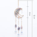 Crystal Moon Suncatcher - DippedShop Wholesale - #2915