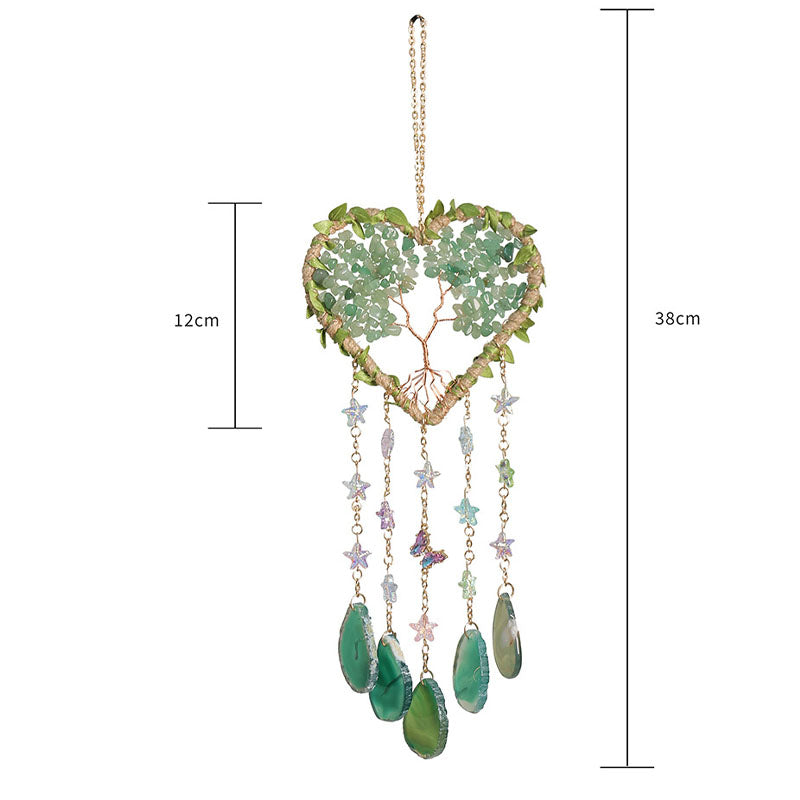 Crystal Tree of Life Suncatcher - DippedShop Wholesale - #6563