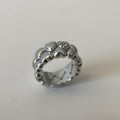 Vintage Double Lyered Heart Rh - DippedShop Wholesale - #9875