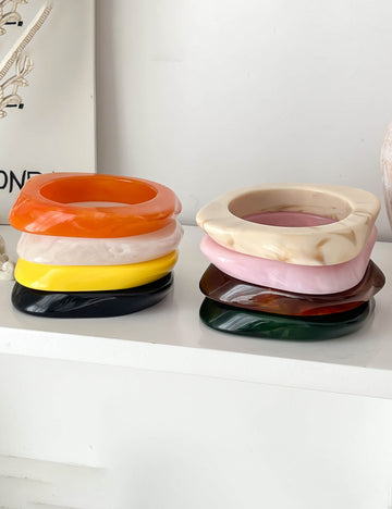 Stylish Irregular Resin Geomet - DippedShop Wholesale - #8579