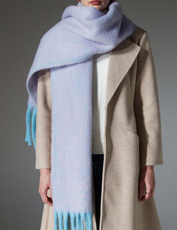 Winter Soft Long Shawl Tassel Warm Scarf DP25G573