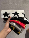 Star Print Knit Headband - DippedShop Wholesale - #7715