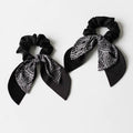 Ribbon Bow Ponytail Holder - DippedShop Wholesale - #7427