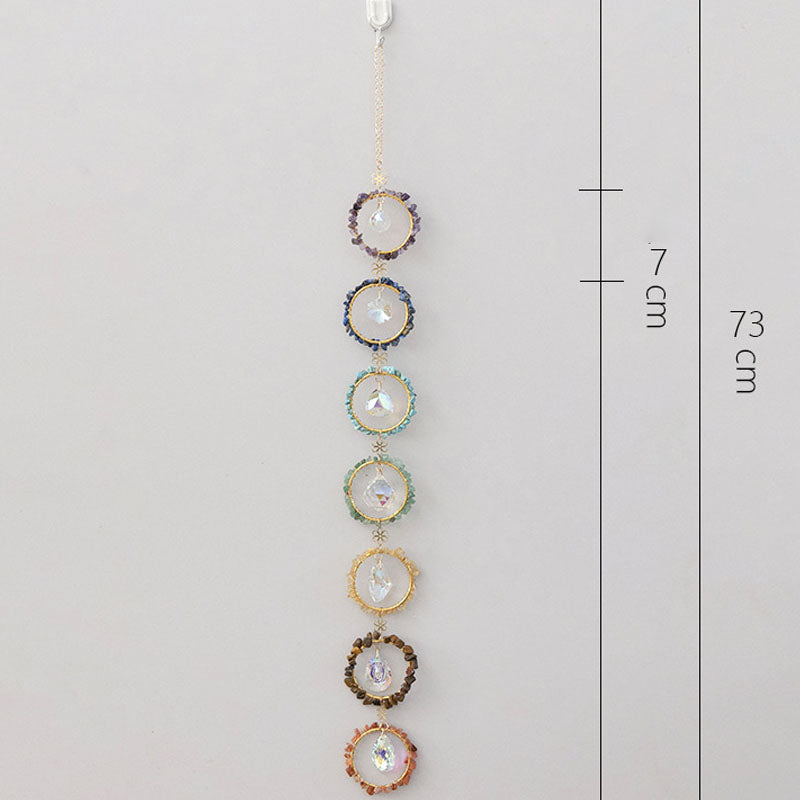 Crystal Dream Catcher Suncatcher - DippedShop Wholesale - #5875