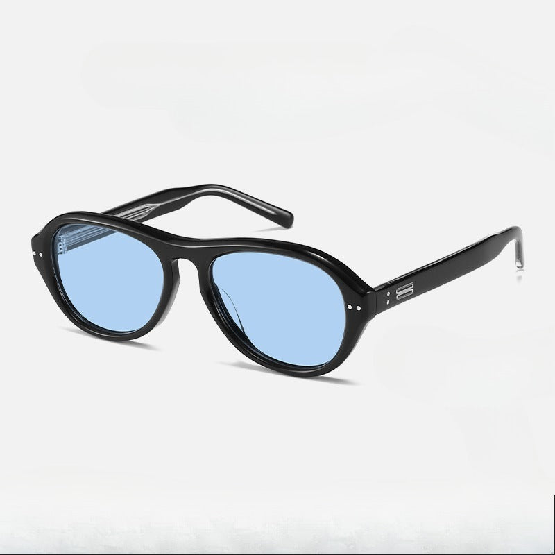 Oversize Oval Frame Sunglasses - DippedShop Wholesale - #7779