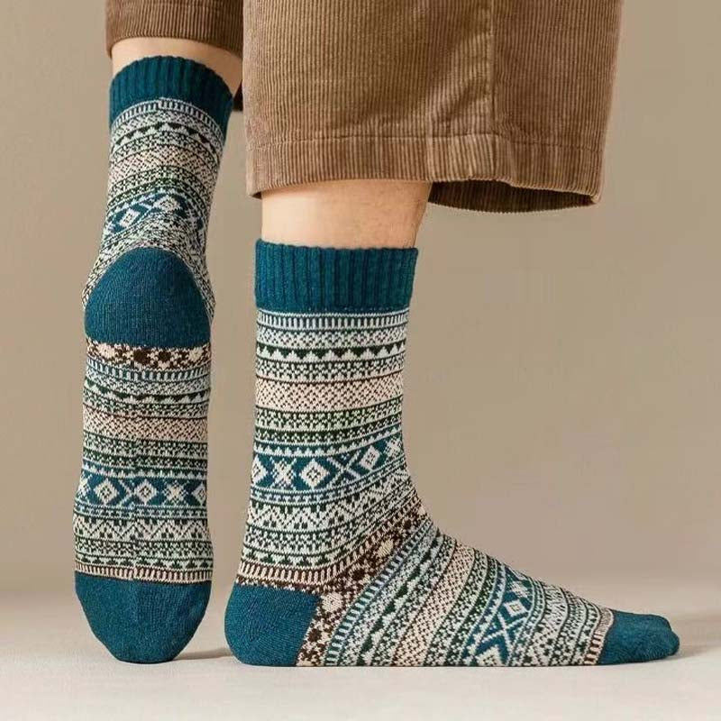 Vintage Casual Thicken Warm Crew Socks DP25H525