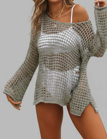 Sexy Hollow Out Top - DippedShop Wholesale - #0835