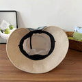 Trendy Bow Knot Color Block Bucket Hat 8BK6HAT179L