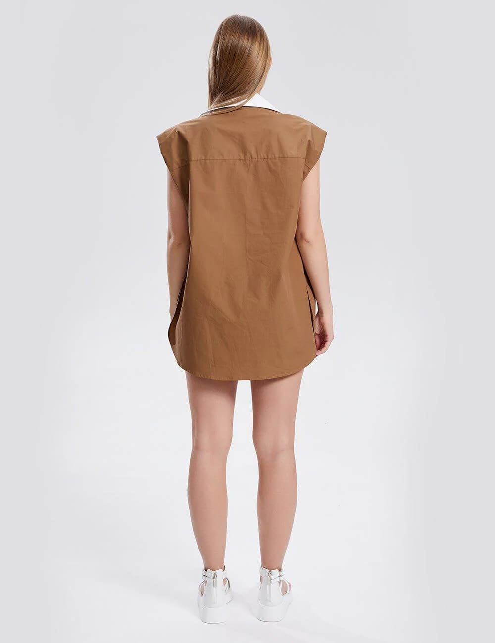 Sleeveless Shirt and Shorts Set - DippedShop Wholesale - #1635