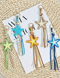 Handmade Raffia Woven Starfish Bag Charm MK2ZCEP6W10BBC79