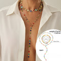 Layered Cross Pendant Necklace - DippedShop Wholesale - #6195