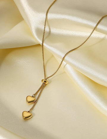 Simple Elegant Love Pendant Y-Necklaces DPJN0854