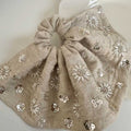 Flower Sequin Hair Scrunchie - DippedShop Wholesale - #7331