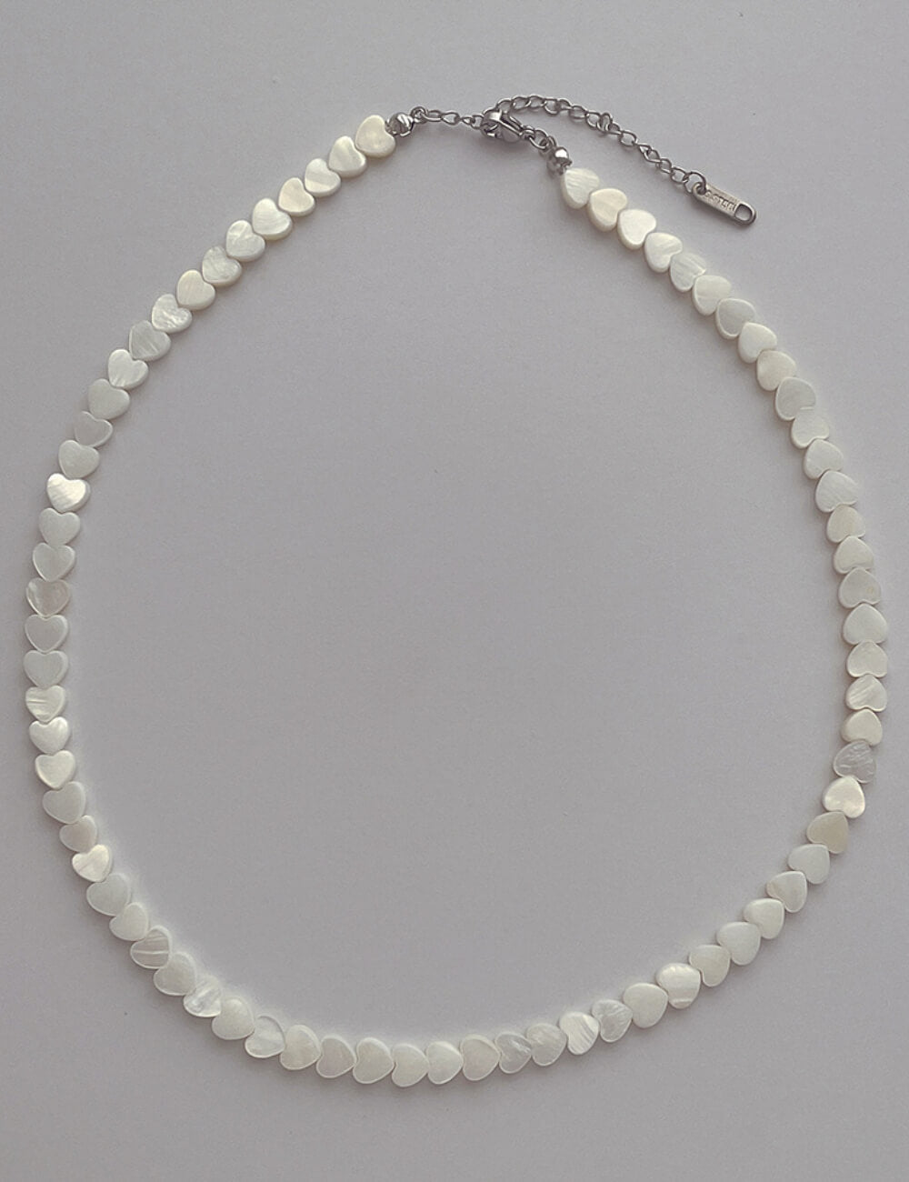 Minimalist Heart Shell Beach Choker Necklace DP25D764