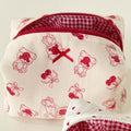 Heart Print Makeup Bag - DippedShop Wholesale - #9075