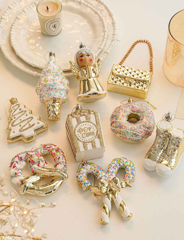 Sparkly Cartoon Charm Christmas Hanging Ornament DP25G773