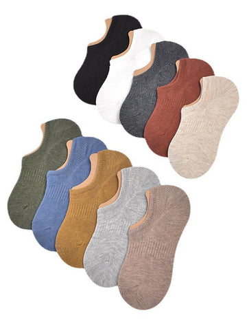 Casual No Slip Thin Low Cut No Show Socks DP25H757