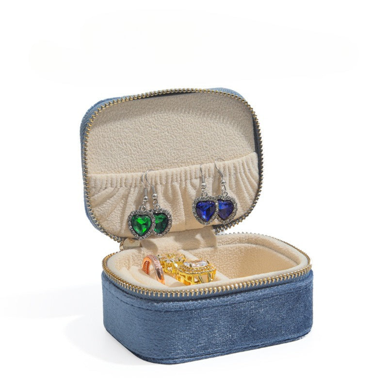 Stylish Large Capacity Solid Color Jewelry Case 8CW6BOB354L