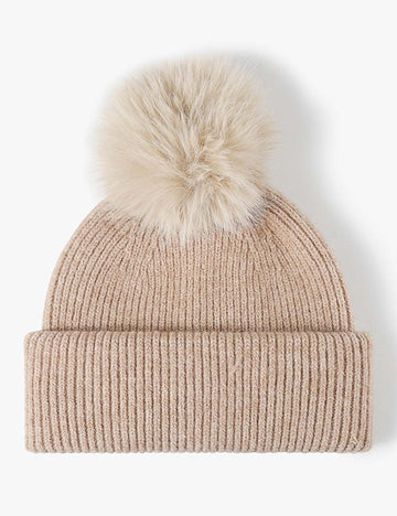 Winter Pom Pom Thicken Warm Knit Beanie  DP25H697