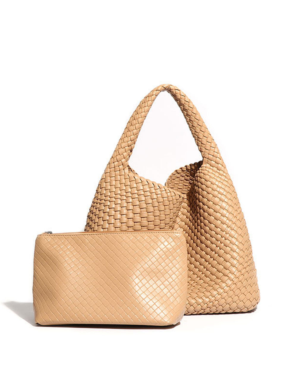 Trendy Handmade Woven Shoulder Tote Bag DP25E471