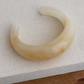 C-Shape Resin Bracelet - DippedShop Wholesale - #2563