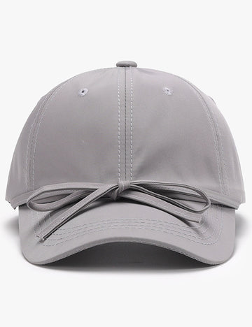 Solid Color Bow Knot Baseball Cap DP25E967
