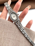 Rhinestone Analog Dress Watch - DippedShop Wholesale - #4259
