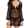 Sexy V-Neck Cover Up - DippedShop Wholesale - #9427