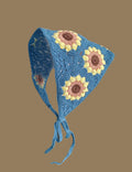 Boho Crochet Hair Bandana - DippedShop Wholesale - #3091