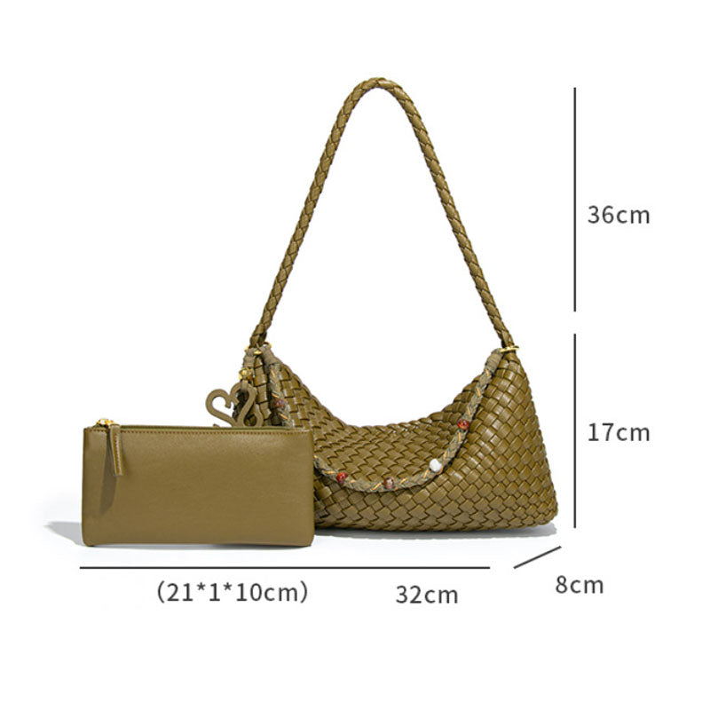 Trendy Woven Underarm Bag - DippedShop Wholesale - #0115
