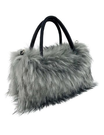 Fluffy Faux Fur Large Capacity Tote Handbag DP25G664
