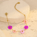 Elegant Gold Plated Daisy Link - DippedShop Wholesale - #2355
